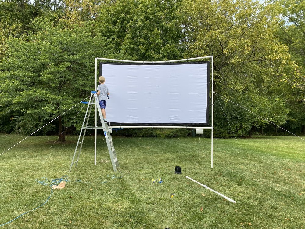 Outdoor Movie Screen