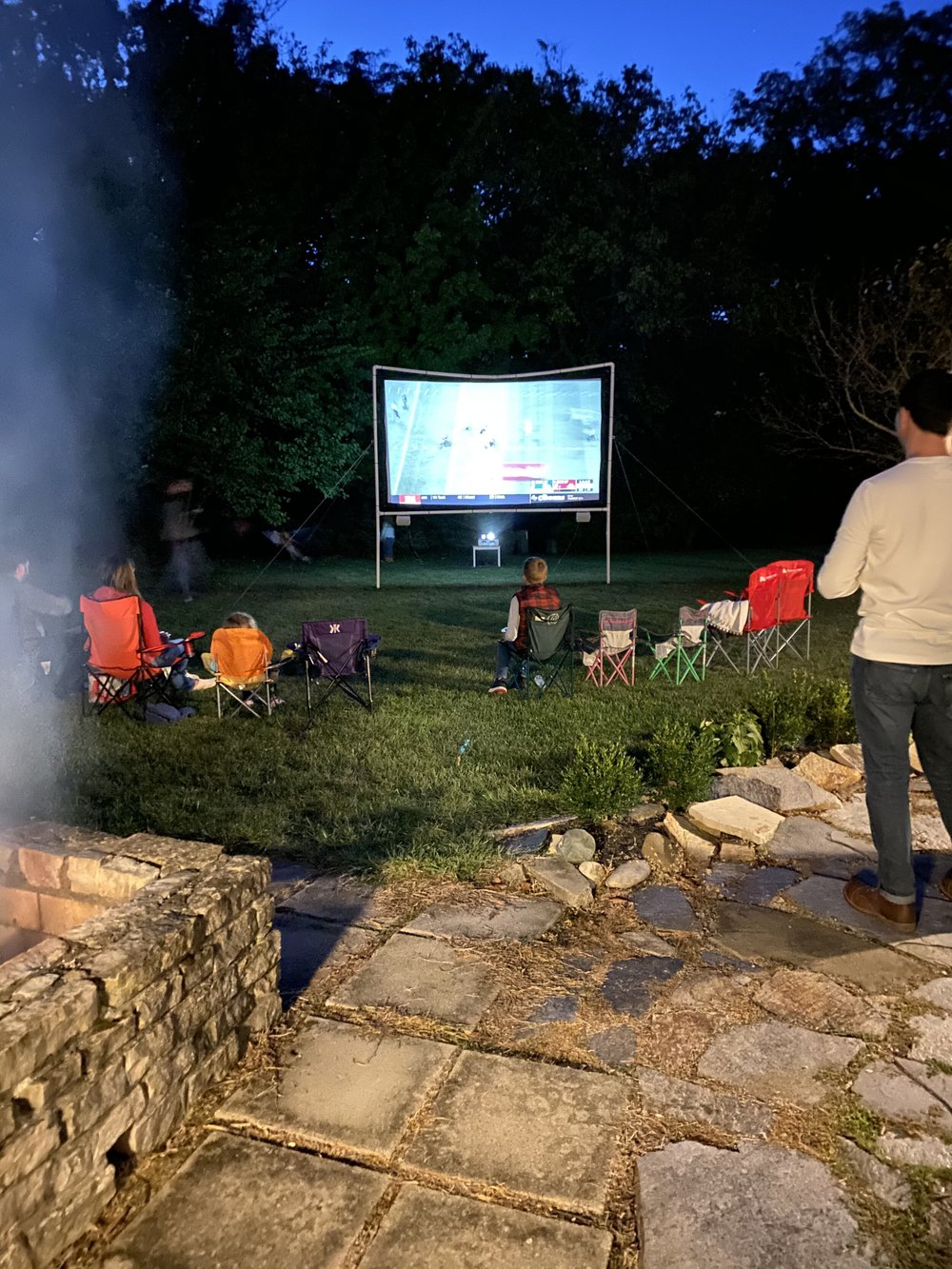 Outdoor Movie Screen