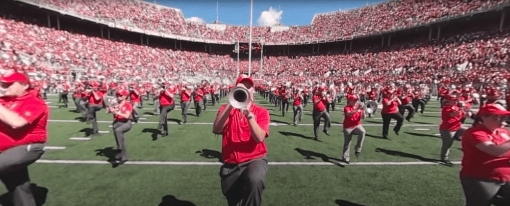 360° Ohio State Marching Band